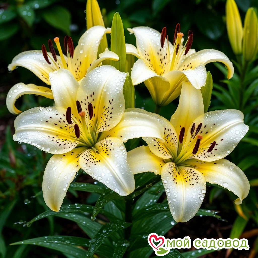 Лилия Лимонный Нектар